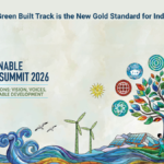 Official banner for the World Sustainable Development Summit 2026 featuring a vibrant "Tree of Transformation" with sustainability icons, wind turbines, and solar panels set against a landscape of mountains and waves.