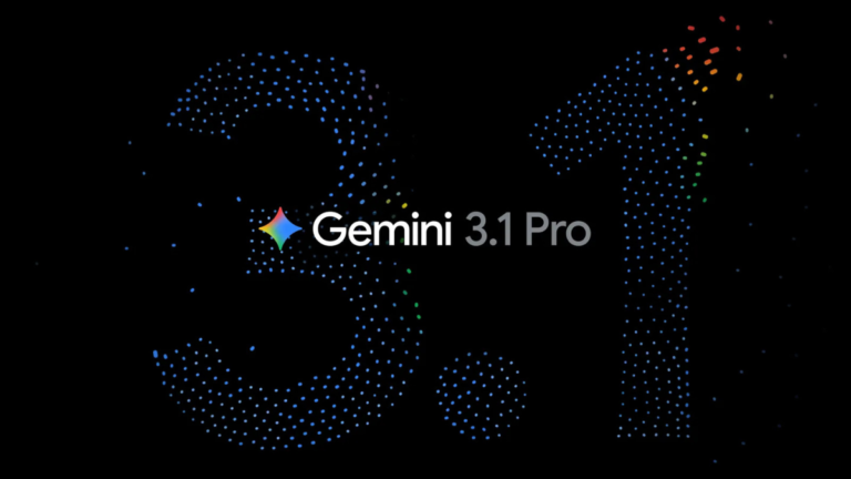 Gemini 3.1 Pro: Google’s New Reasoning Powerhouse is Here to Change How You Solve Problems 1 Official logo for Gemini 3.1 Pro featuring a four-pointed star and the version number formed by scattered blue, green, and red dots on a black background.
