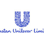 The official blue Hindustan Unilever Limited (HUL) logo, featuring an intricate "U" design composed of various icons representing the company's diverse sectors.