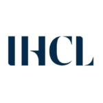 The IHCL (Indian Hotels Company Limited) logo in deep blue, representing the parent company of Taj Hotels and Residences.