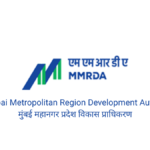 Official logo of the Mumbai Metropolitan Region Development Authority (MMRDA) featuring a stylized blue and green 'M' icon with English and Marathi text.