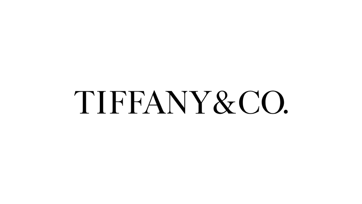 The official black serif typography logo of Tiffany & Co. centered on a plain white background.