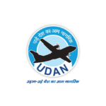 Official logo of the UDAN (Ude Desh ka Aam Nagrik) Regional Connectivity Scheme, representing the ₹28,840 crore Modified UDAN initiative for 100 new airports and 200 helipads in India.