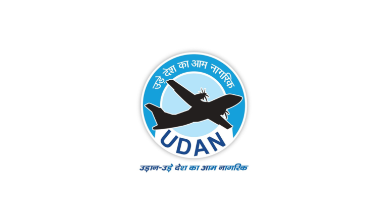 India’s Sky-High Upgrade: ₹28,840 Cr ‘Modified UDAN’ Takes Off Today to Build 100 New Airports 1 Official logo of the UDAN (Ude Desh ka Aam Nagrik) Regional Connectivity Scheme, representing the ₹28,840 crore Modified UDAN initiative for 100 new airports and 200 helipads in India.