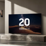 Samsung Neo QLED TV 2026 launch celebrating 20 consecutive years as Global No. 1 TV brand with AI technology.