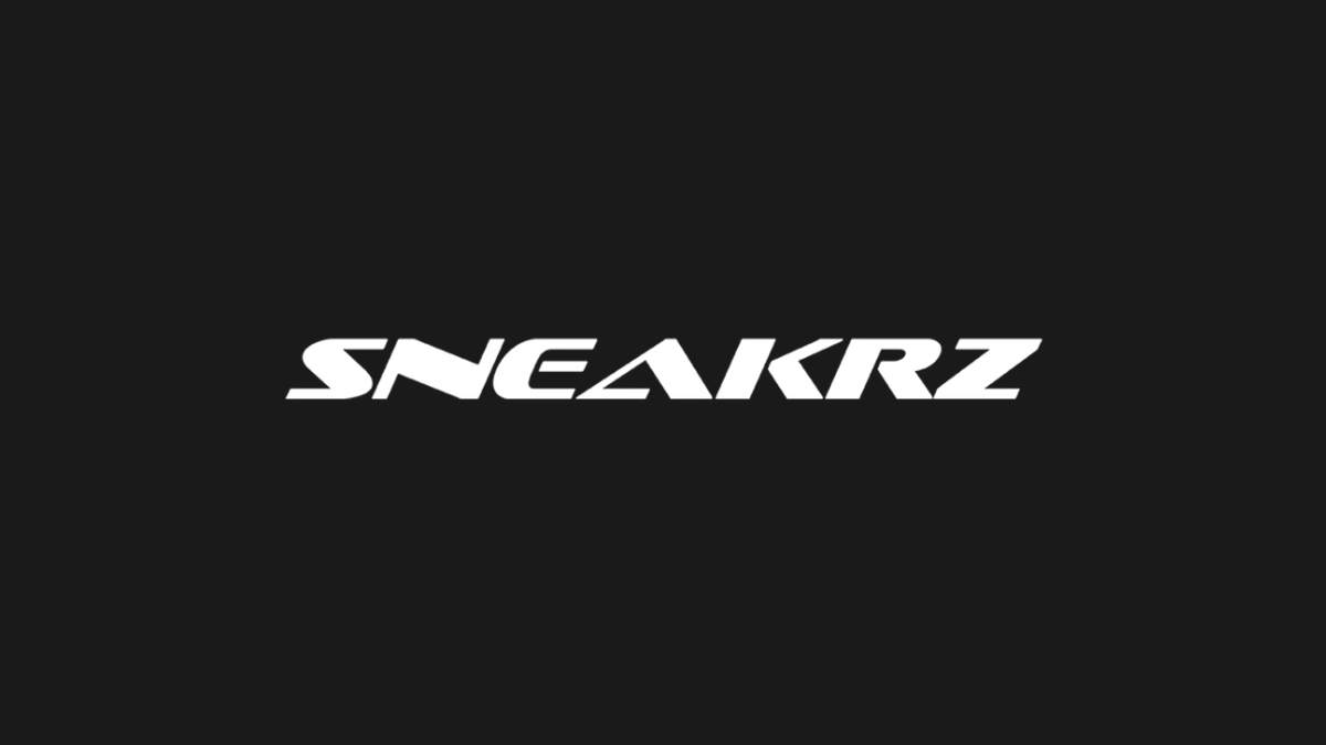 Sneakrz Hits 9-Store Milestone: Brandman Retail Expands Street Culture Footprint in Delhi 1 Official white SNEAKRZ brand logo on a solid black background, representing India's premier youth-focused sneaker and street culture destination.