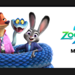 Official India poster for Zootopia 2 featuring Nick Wilde, Judy Hopps, and Gary the snake with the JioHotstar logo and March 13 release date.
