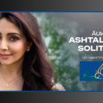 Promotional banner for Aukera Ashtalakshmi Solitaire co-created with celebrity astrologer Dr. Jai Madaan featuring the lot...