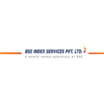 BSE Index Services logo with a flame icon and subsidiary text for the housing finance index tracker in India.