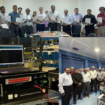 Universal photonic test bench and officials at IIT Madras lab for indigenous chip testing and design in India