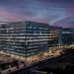 Exterior view of the International Tech Park Chennai (ITPC) on Radial Road, a Grade A net-zero office building acquired by...