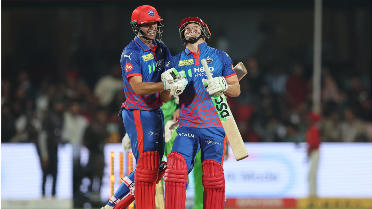 Tristan Stubbs and David Miller celebrate Delhi Capitals' thrilling 6-wicket win against RCB in TATA IPL 2026.