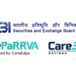 Logos for SEBI, CarePaRRVA, and CareEdge Ratings on a white background representing the new verification framework.