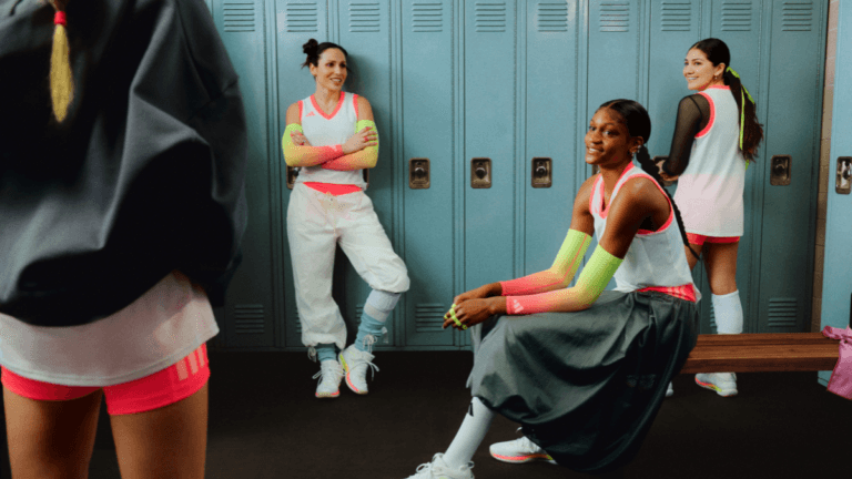 Is the Lightstrike Pro foam worth it for volleyball players? 6 Four athletes in an adidas locker room wearing volleyball gear with the new Crazyflight 7 shoe.