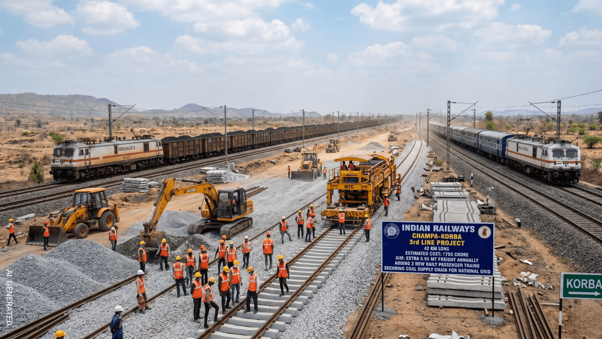 This 42-kilometre rail upgrade secures city electricity This 42-kilometre rail upgrade secures city electricity