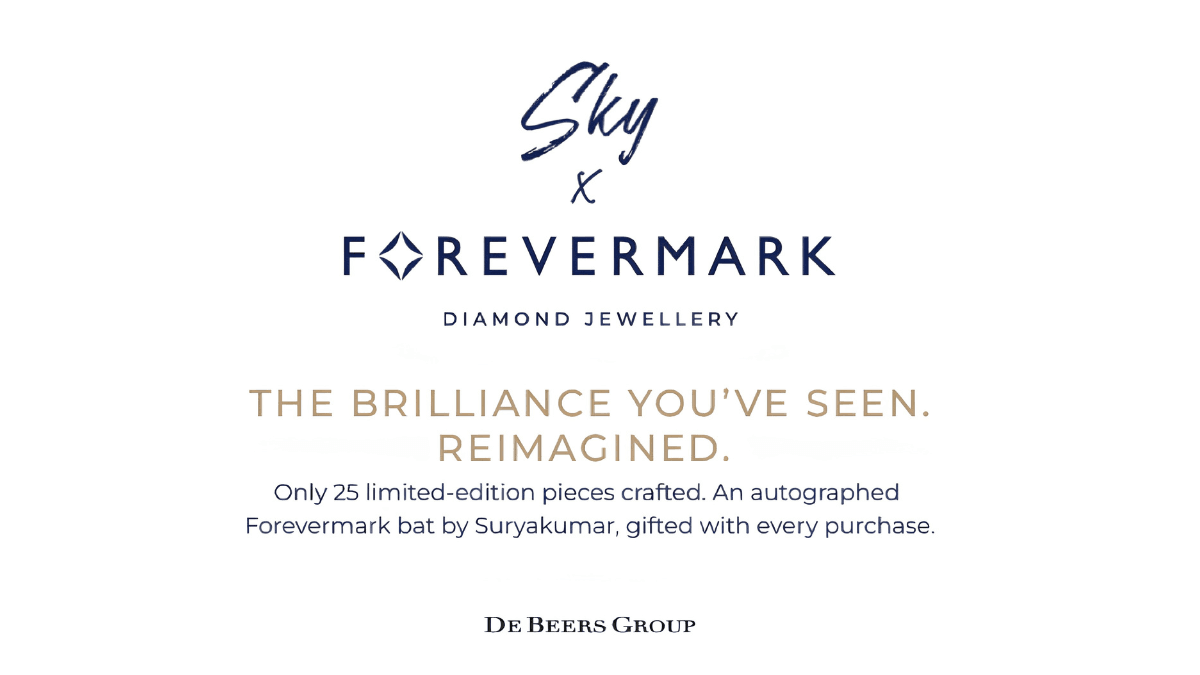 The cricket collectible merging sports with fine jewellery 1 de beers forevermark sky launch india