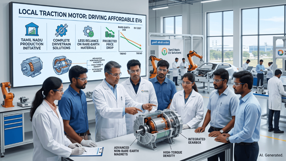This local traction motor could finally drop EV prices This local traction motor could finally drop EV prices