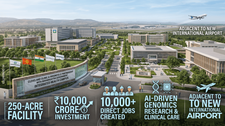 A ₹10,000 crore medical hub is coming to Navi Mumbai A ₹10,000 crore medical hub is coming to Navi Mumbai