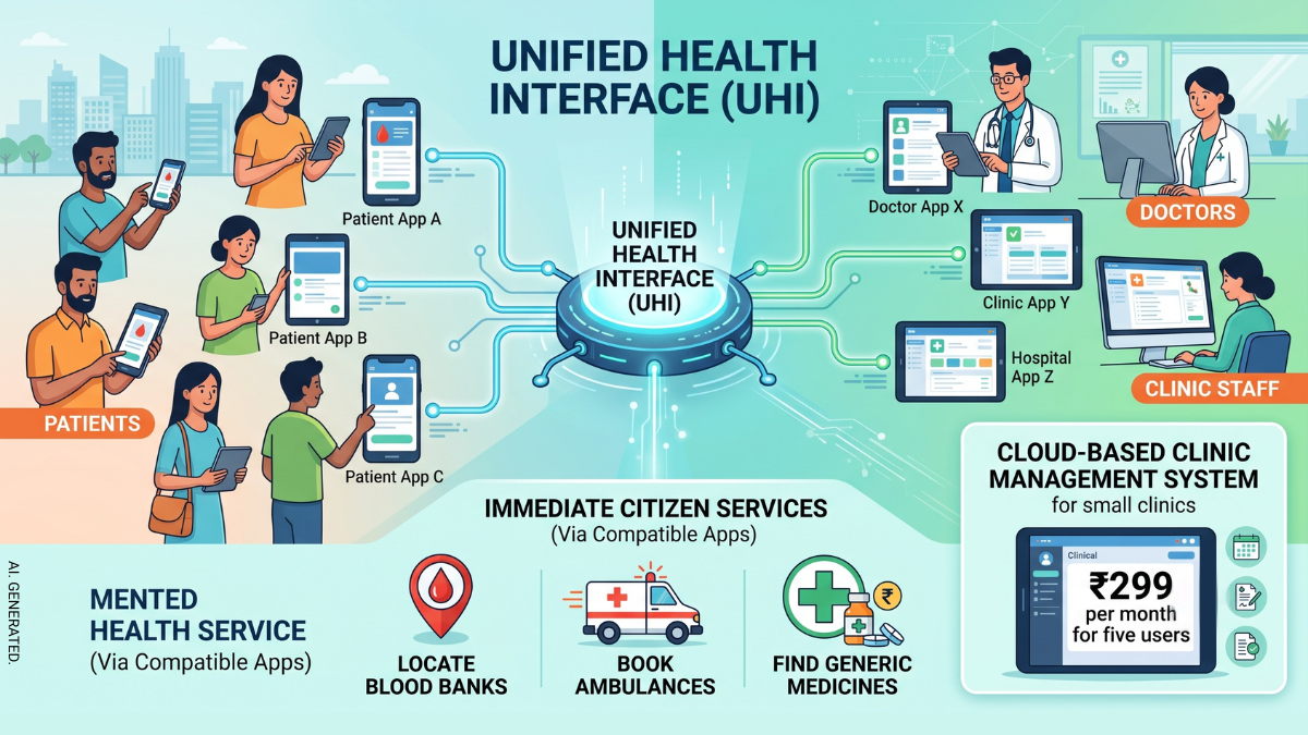 The digital layer connecting all Indian health services The digital layer connecting all Indian health services