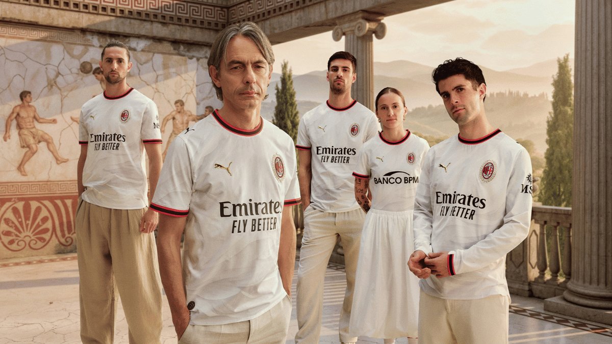 The shirt Inzaghi wore in spirit built for extreme heat The shirt Inzaghi wore in spirit built for extreme heat