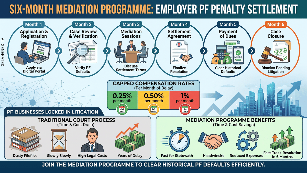 Can employers clear pending provident fund disputes? Can employers clear pending provident fund disputes?