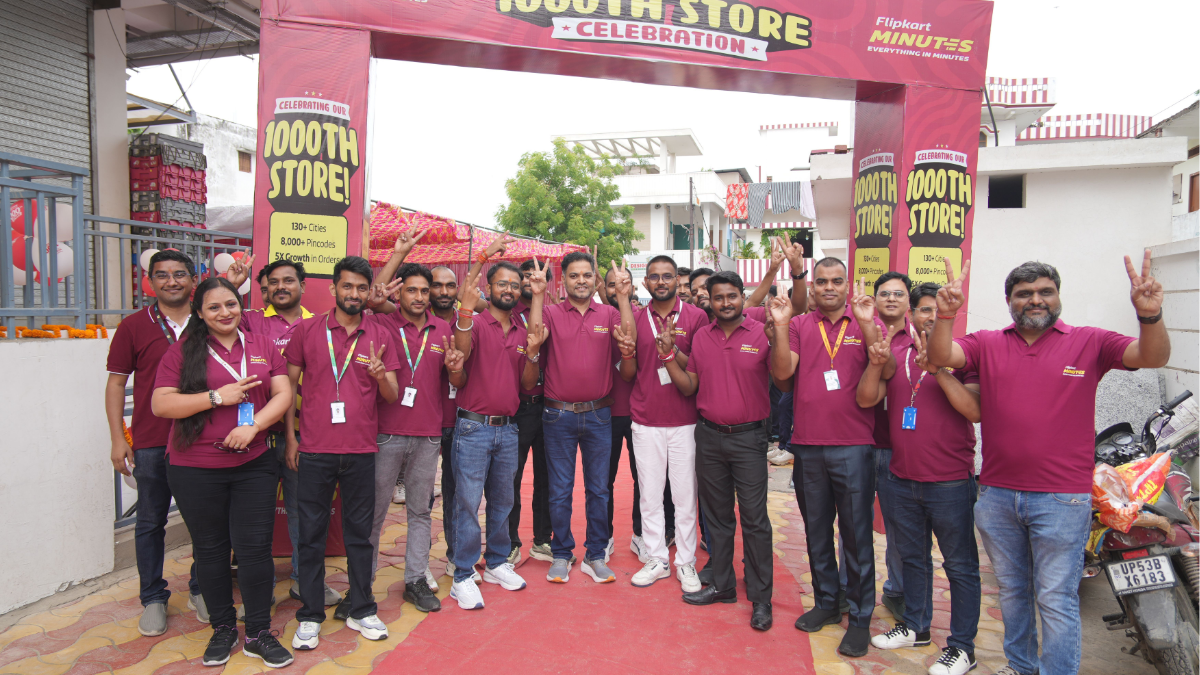 Gorakhpur gets the 1,000th dark store for Flipkart Minutes Gorakhpur gets the 1,000th dark store for Flipkart Minutes