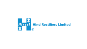 Blue Hirect Hind Rectifiers Limited logo displayed horizontally against a plain white background.