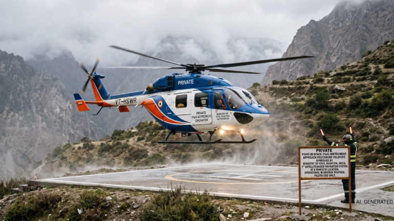 India approves its first satellite helicopter landing system India approves its first satellite helicopter landing system