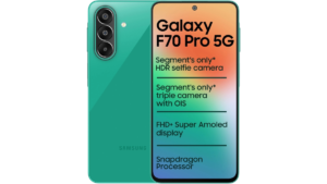 Six generations of OS upgrades arrive on the Galaxy F70 Pro 5G