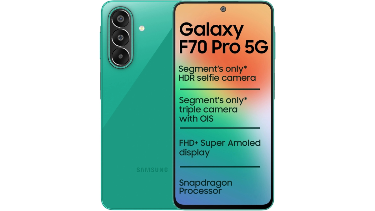 Six generations of OS upgrades arrive on the Galaxy F70 Pro 5G Six generations of OS upgrades arrive on the Galaxy F70 Pro 5G