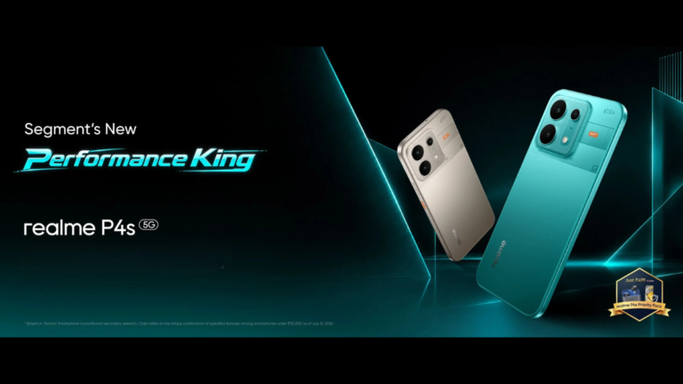 The upcoming P4s 5G secures a confirmed 26 August release date in India The upcoming P4s 5G secures a confirmed 26 August release date in India