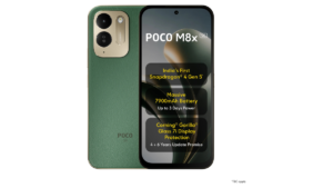 Huge 7,900mAh battery headlines the POCO M8x 5G in India