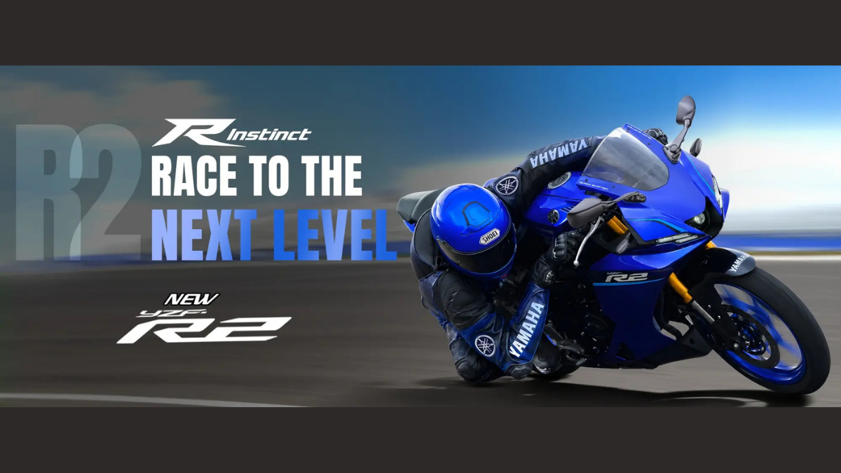 Base YZF-R2 launches at Rs 2,30,500 with new 204cc engine Base YZF-R2 launches at Rs 2,30,500 with new 204cc engine