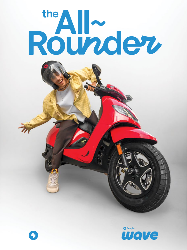 Simple Wave Electric Scooter Launched in India: 243km Range, 70L Storage Simple Wave Electric Scooter Launched in India: 243km Range, 70L Storage