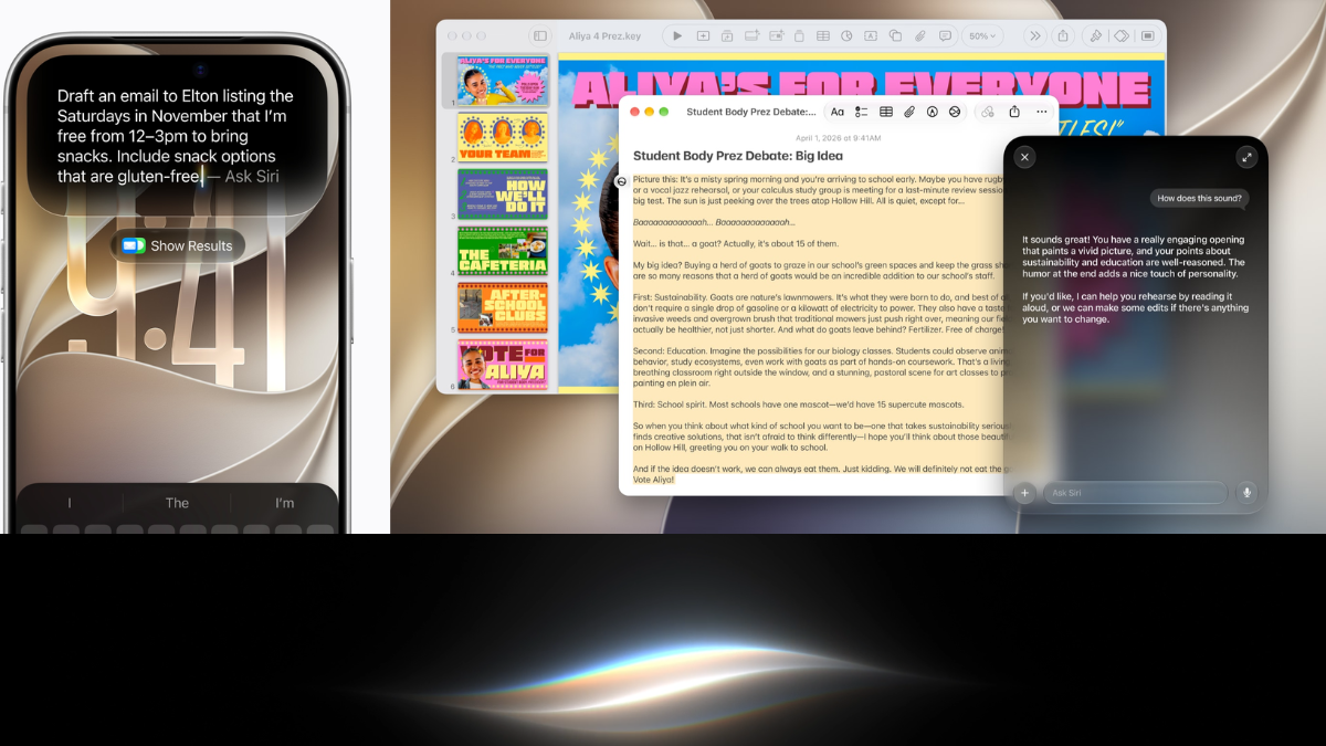 Siri AI beta introduces onscreen awareness and hardware processing Siri AI beta introduces onscreen awareness and hardware processing