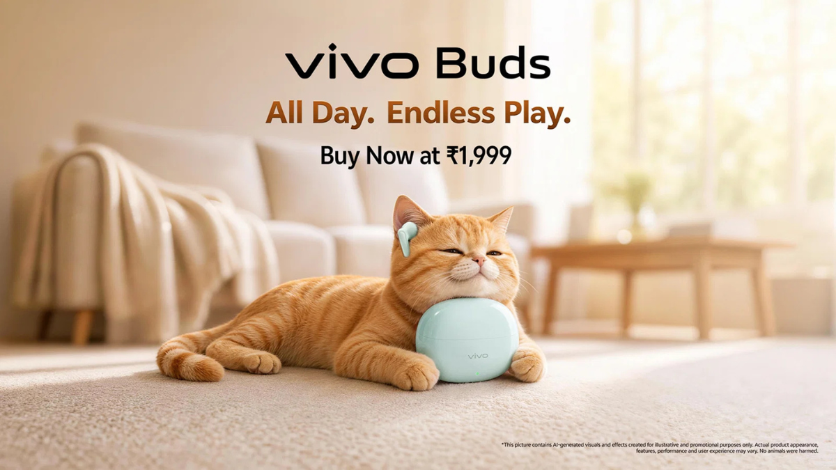New vivo Buds deliver 50 hours of total battery and exclusive pet animations New vivo Buds deliver 50 hours of total battery and exclusive pet animations
