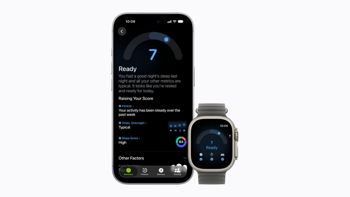 New biometric sensors measure recovery vitals every five seconds 2 watch ultra daily readiness breakdown 1