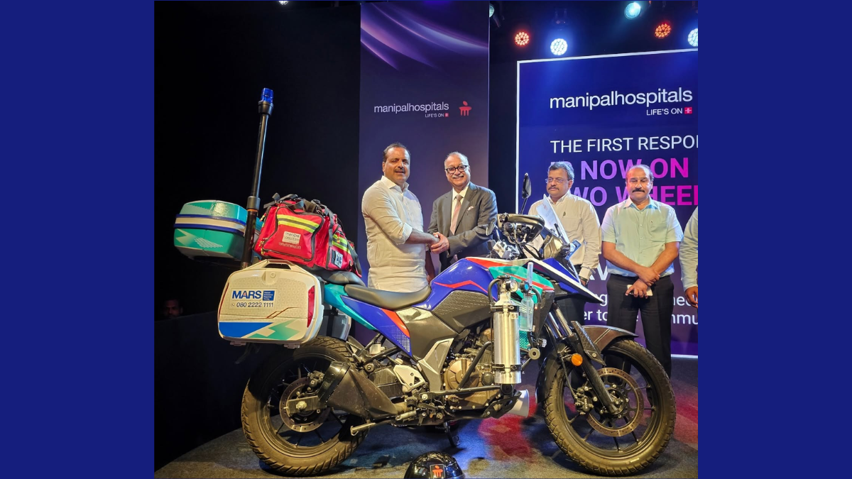 Fast Two-Wheeled Medical Responders Arrive in Bengaluru Fast Two-Wheeled Medical Responders Arrive in Bengaluru