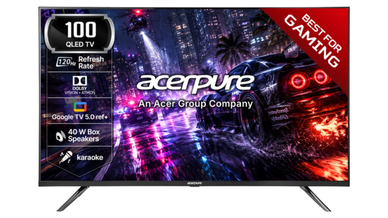 Acerpure Nitro 100-Inch QLED TV Launches at ₹1,89,999 Acerpure Nitro 100-Inch QLED TV Launches at ₹1,89,999